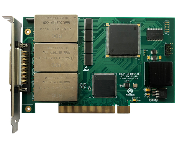OLP-9601-SDC，PCI，3通道，同步机输入模块